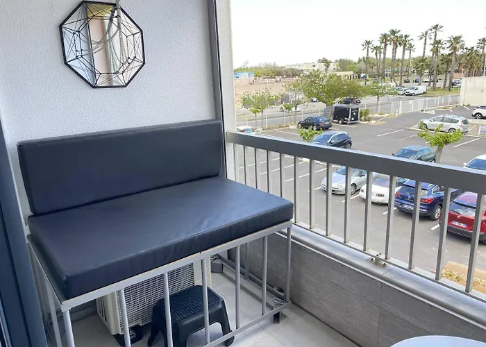 2 Couchages Cap D'agde Naturisme Cn010-557 Appartement